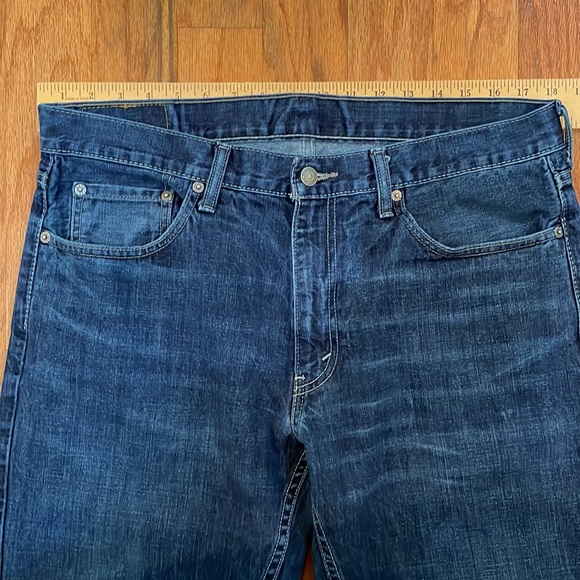 Levi’s 559 36 x 30 Mens Blue Jeans Pockets 100% Cotton - Picture 7 of 14